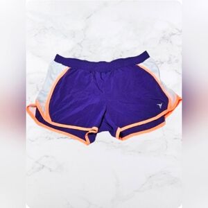 Medium Purple and Orange Old Navy athletic shorts